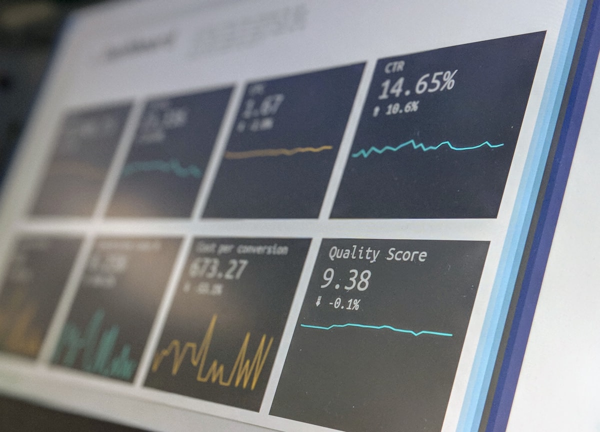 Small business owner optimizing Google Business Profile on desktop