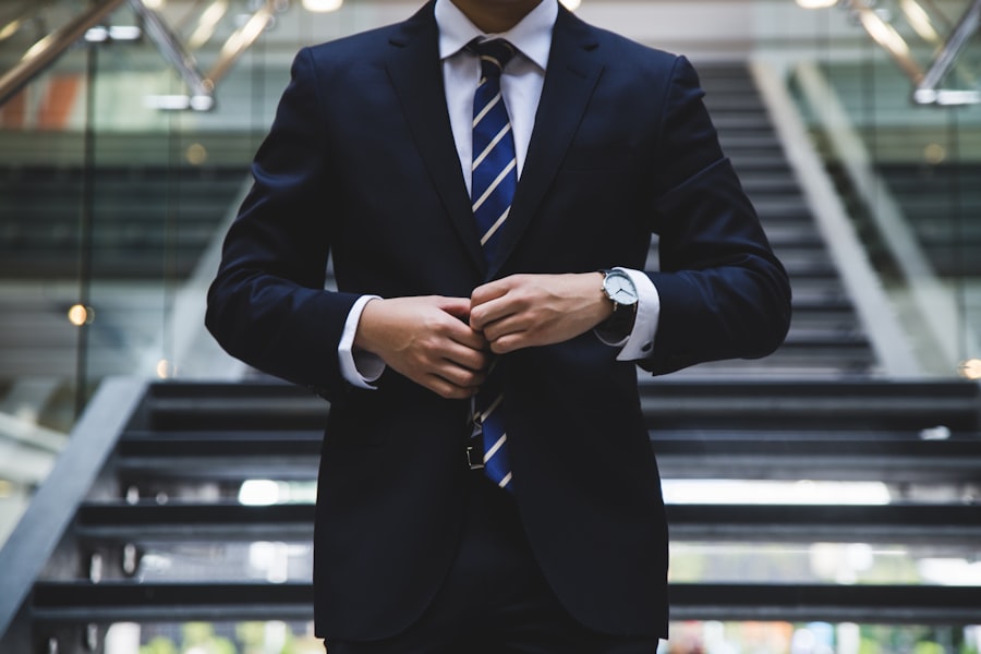 Professional attorney in office representing the need for law firm website design