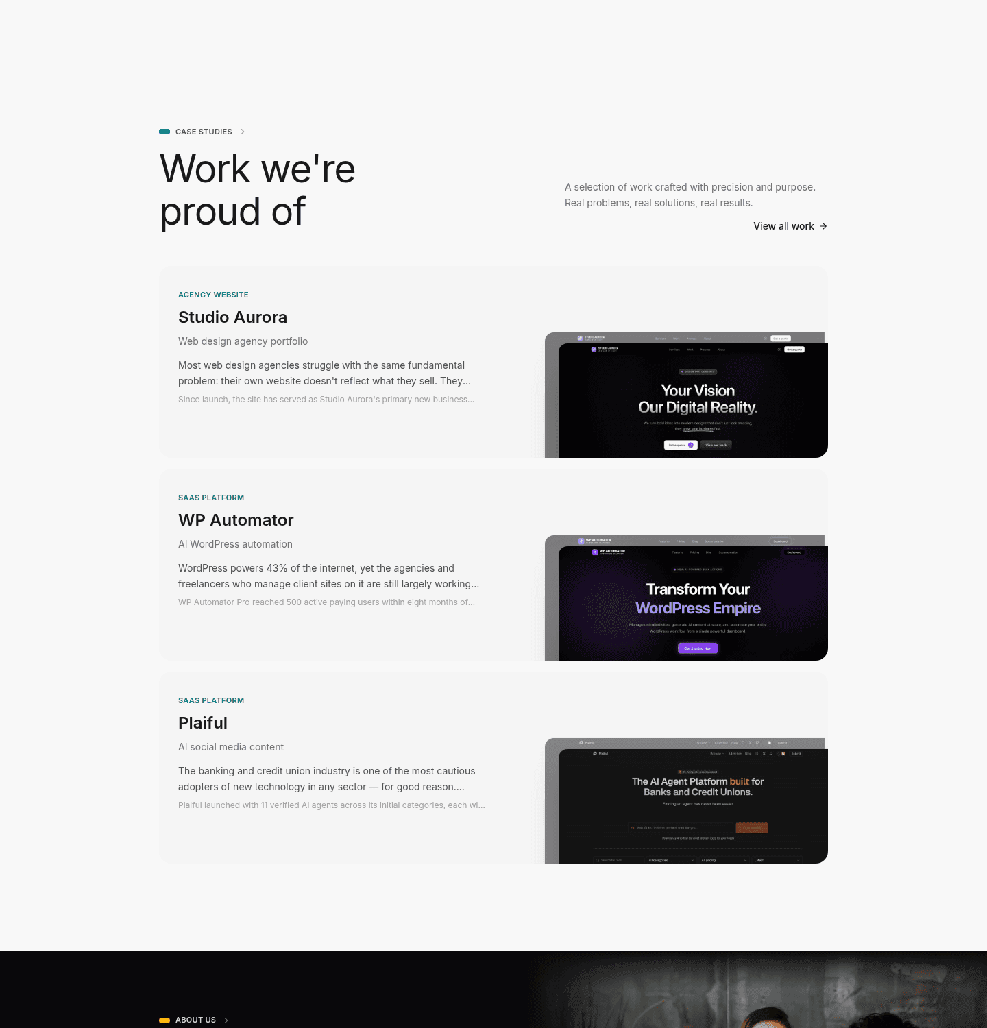 Studio Aurora screenshot 2